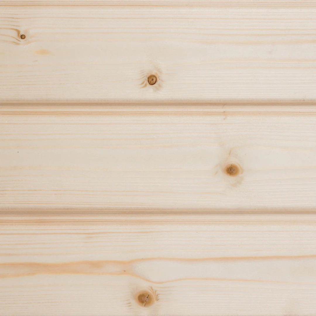 Sisustuspaneeli Joki STP 15x95, Kuusi, Käsittelemätön, Päätypontattu