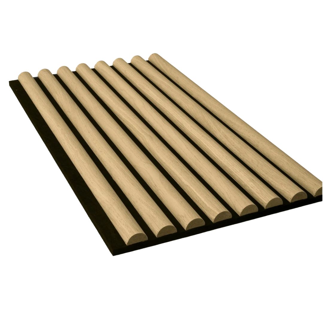 Akustiikkapaneeli Ideo Sand viilupinta mdf 2600x600mm 2 kpl/krt