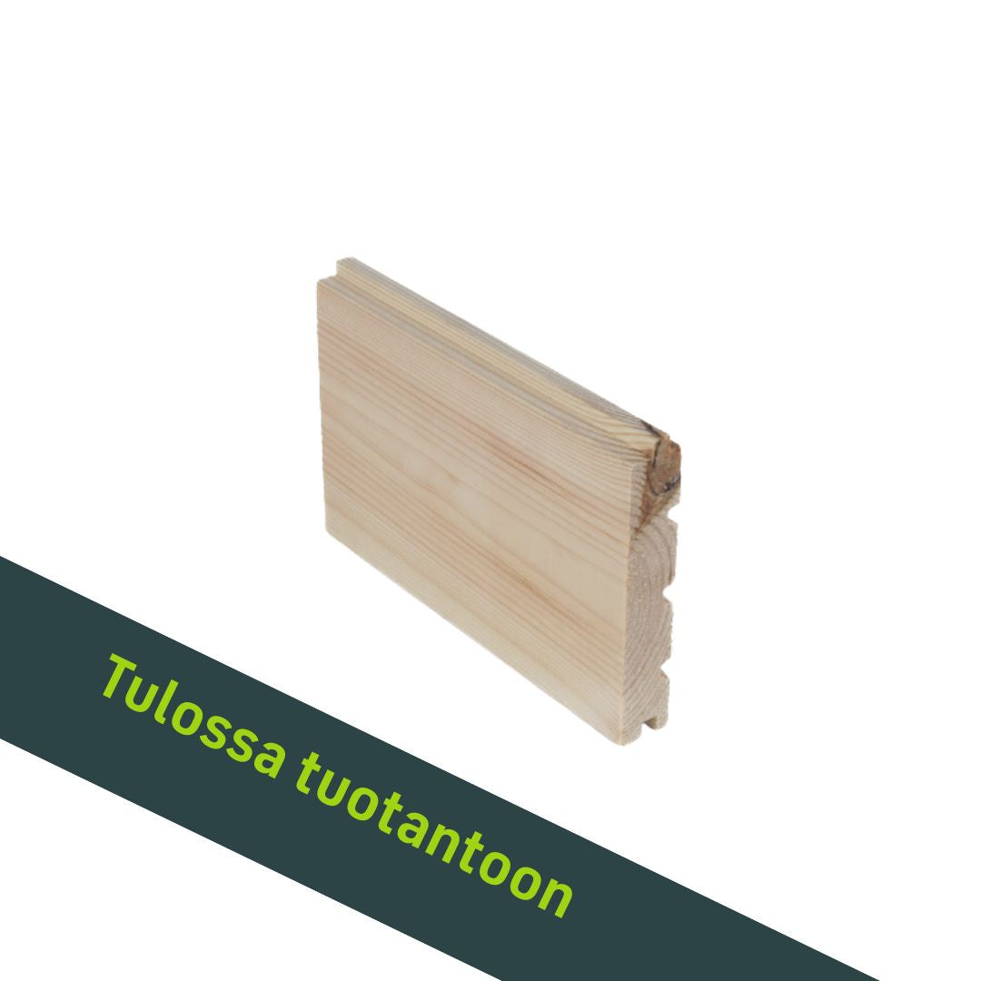 Lattialauta Joki 28x140 EK mänty, puuvalmis, päätypontattu