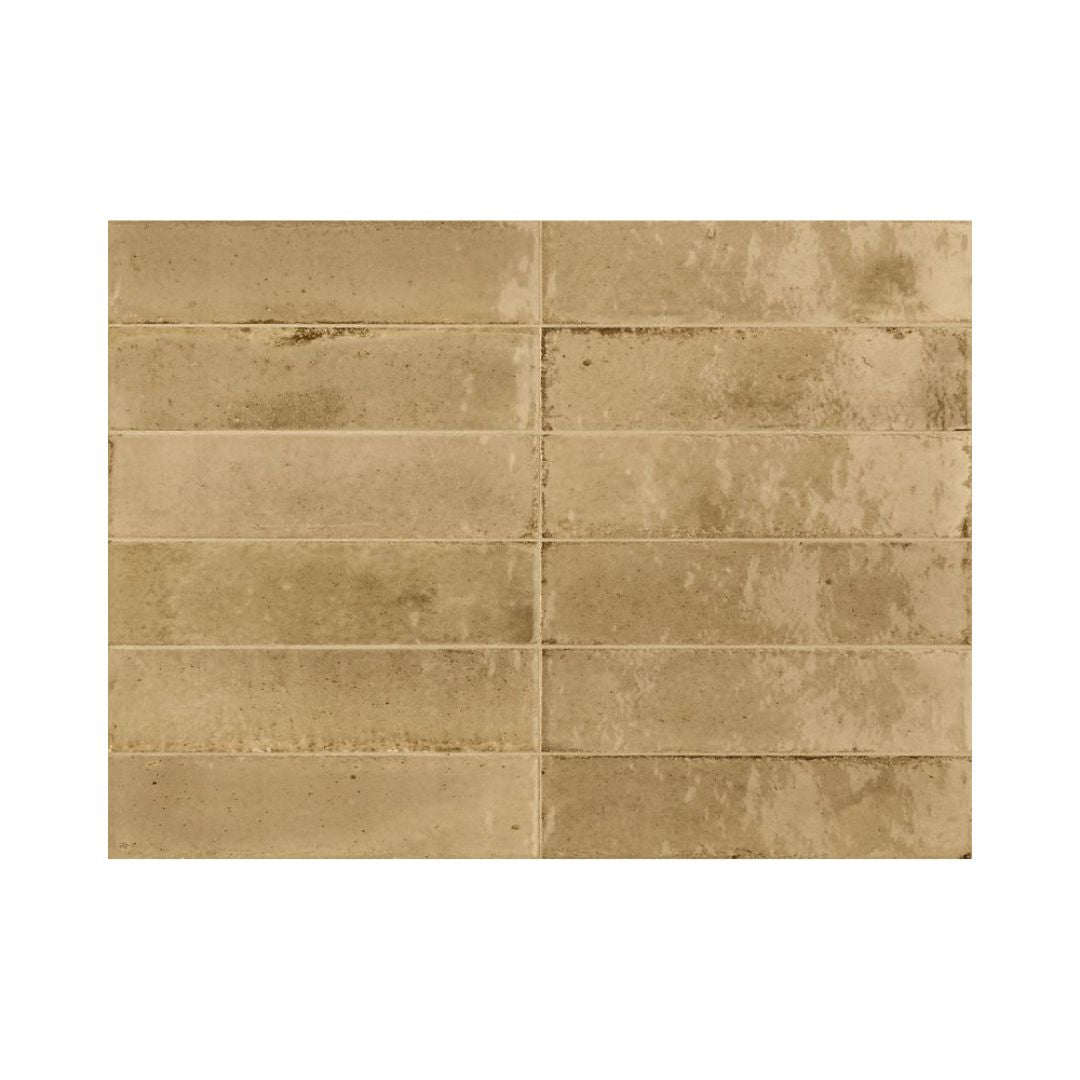 LOOK R8FP BEIGE GLOSSY 6X24 0,52M2/KRT PORCELLANATO