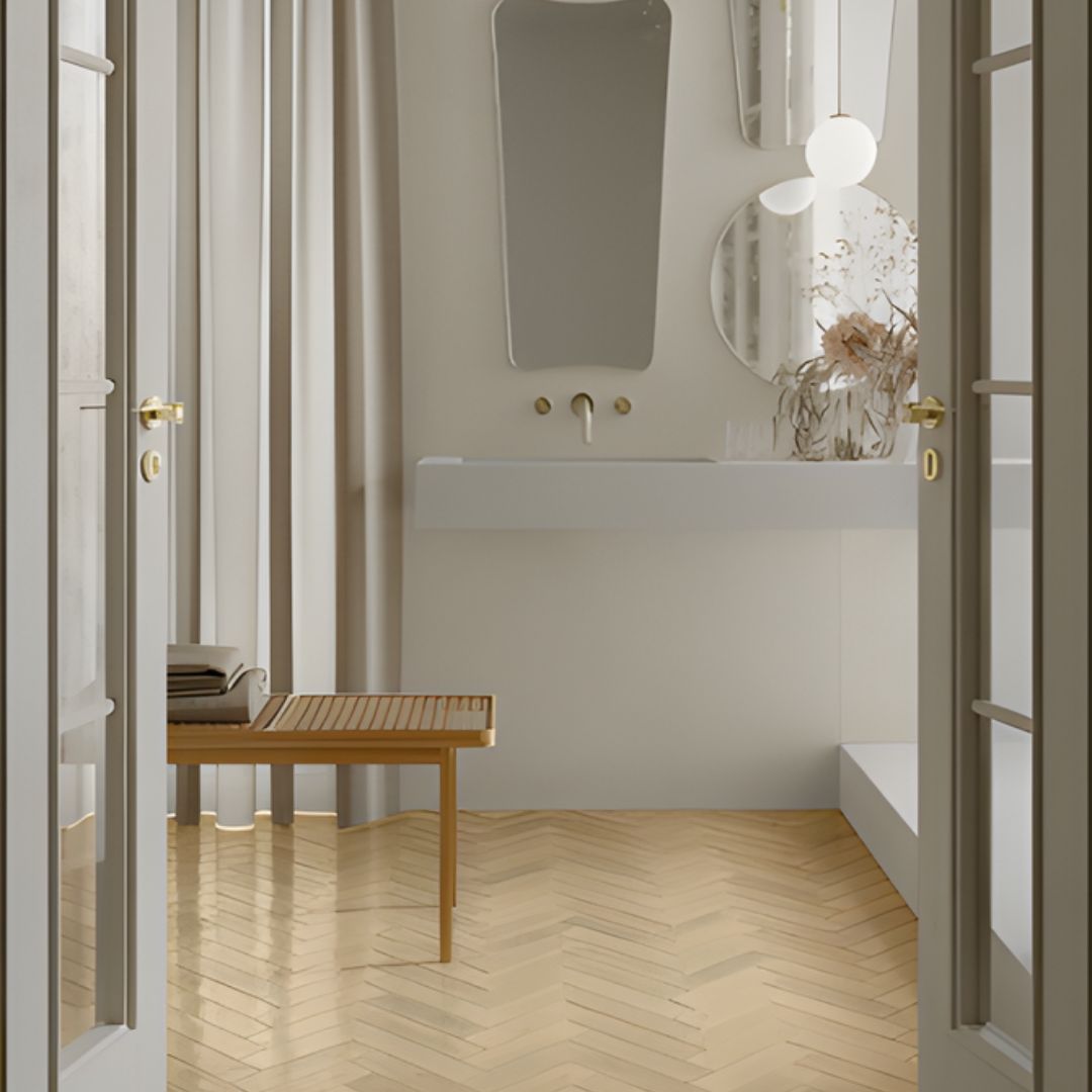 LOOK R8FP BEIGE GLOSSY 6X24 0,52M2/KRT PORCELLANATO
