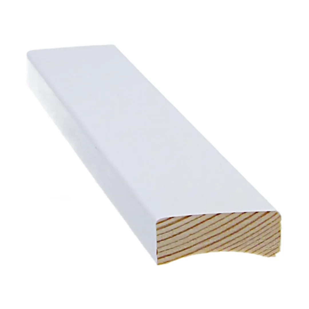 Peitelista 12x32, Mänty, Valkoinen