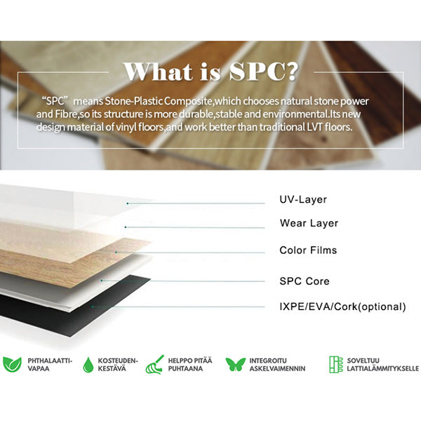 Vinyylilankku Feel Your Style, Authentic Vanilla Fudge 55, (2,787m²/pkt)