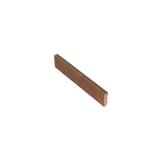 Joki-peitelista, koko 12x42 mm, ruskea, lämpöhaavan sävyinen