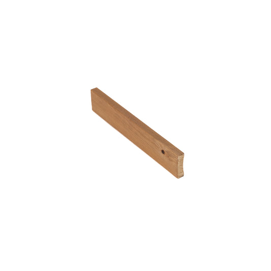 Joki-peitelista, koko 12x42 mm, tervalepän sävyinen