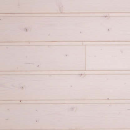 Panelointi valkolakatulla STP-Profiilin paneelilla