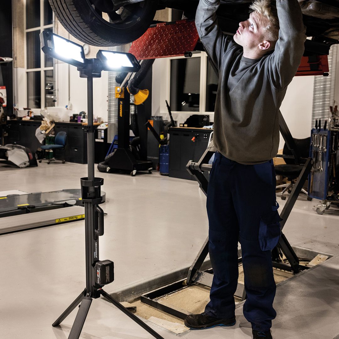 Akkutyövalaisin Scangrip Tower 5 Connect, 5000lm