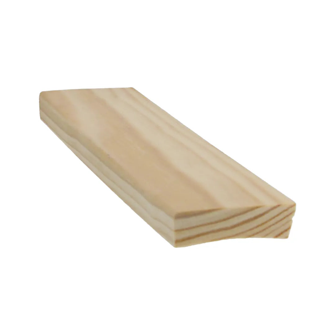 profiilikuva puuvalmiista jalkalistasta