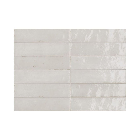LOOK R8FM BIANCO GLOSSY 6X24 0,52M2/KRT PORCELLANATO