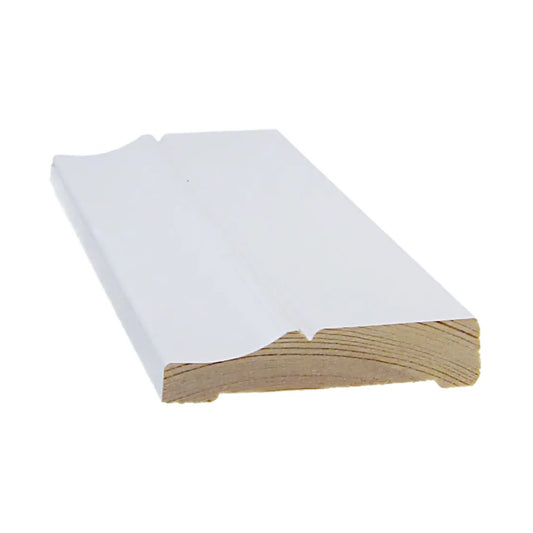 valkoisen koriste peitelistan tuotekuva