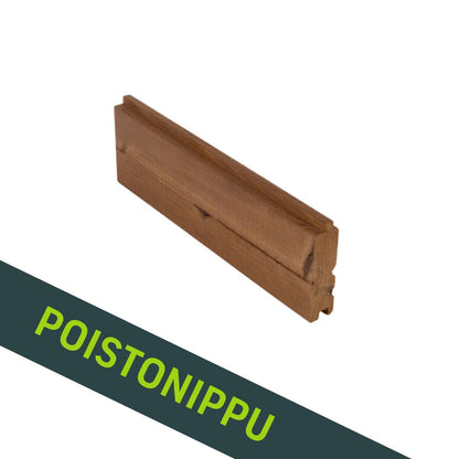 Lattialauta 26x92 Lämpökäsitelty mänty, päätypontattu, Poistoerä, AB-laatu, (303,4jm)
