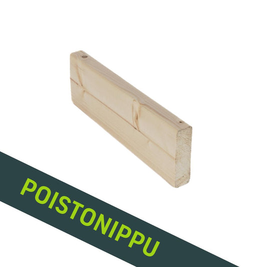 Laudelauta 28x95x2100, SHP, Kuusi, Käsittelemätön, Talouslaatu (Poistonippu 168jm/80kpl)