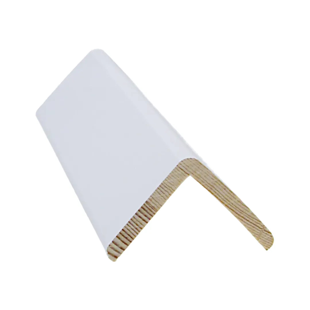 Valkoisen 40x40 mm reunalistan tuotekuva