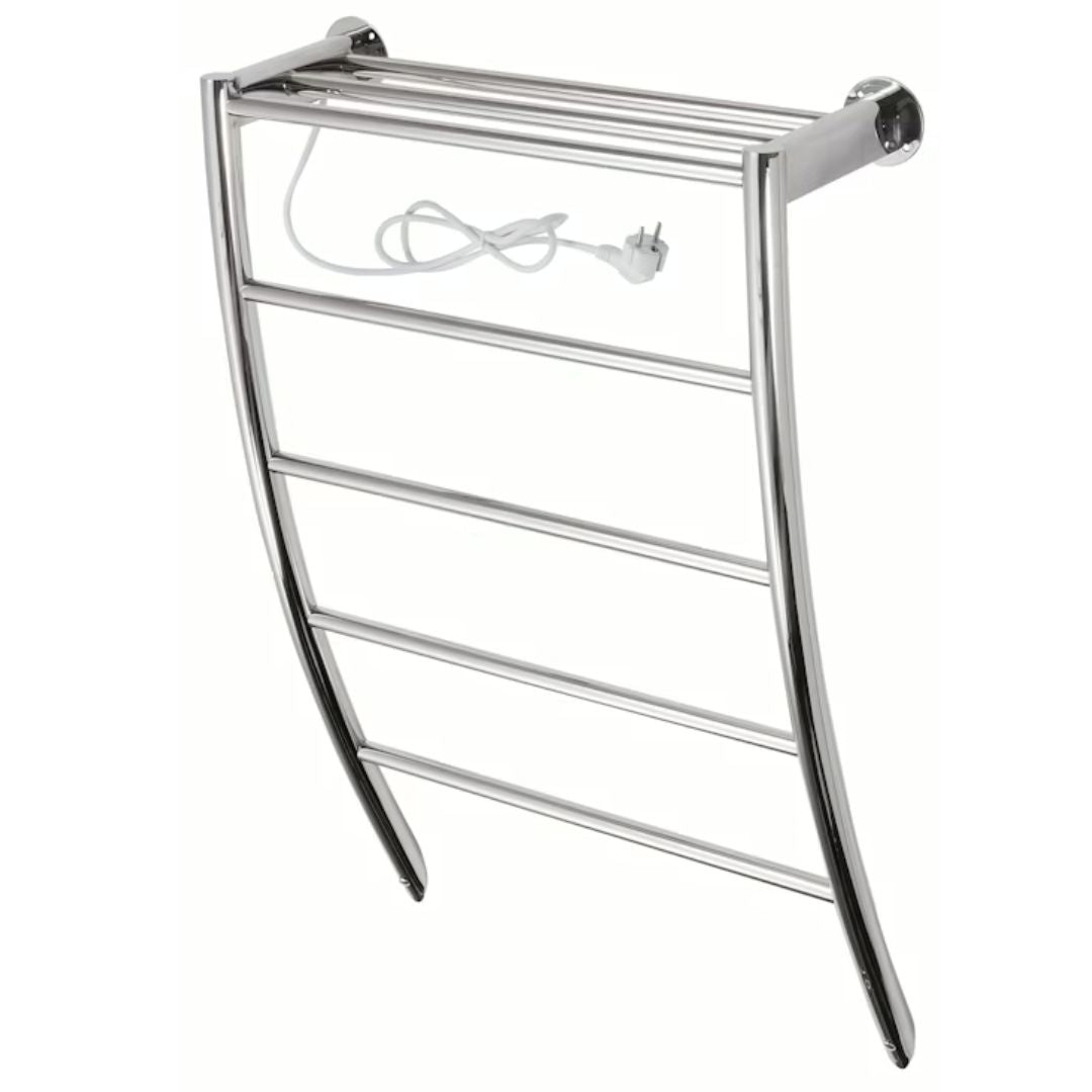 Kuivausteline Sentakia sähkö XY-4 L rst 50W kromi, vasen