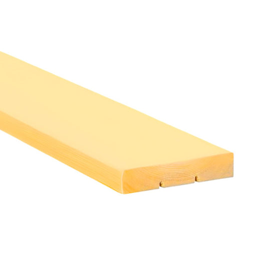 Ulkoverhouslauta 20x120 Hienosahattu, Kuusi, Käsittelemätön